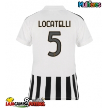 Camisa de Futebol Juventus Manuel Locatelli #5 Equipamento Principal Mulheres 2026-27 Manga Curta